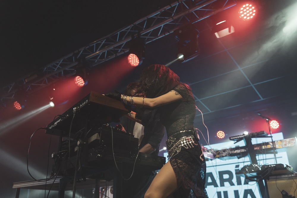 María de Juan estuvo en Sala Mamba dentro del concierto benéfico Murcia ayuda por la DANA